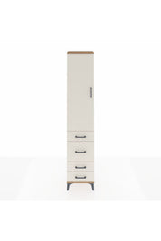 Arges Dolap 3 Raflı 4 Çekmeceli Tek Kapaklı 44x30x221 - S28M059V7A