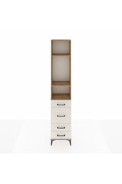 Arges Dolap 3 Raflı 4 Çekmeceli 44x30x221 - S28M060V7A