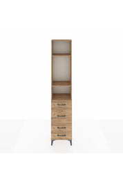 Arges Dolap 3 Raflı 4 Çekmeceli 44x30x221 - S28M060V9A
