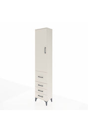 Arges Dolap 3 Raflı 4 Çekmeceli Tek Kapaklı 44x30x221 - S28M062V1A