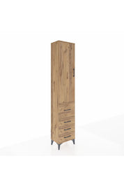 Arges Dolap 3 Raflı 4 Çekmeceli Tek Kapaklı 44x30x221 - S28M062V9A