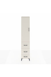 Arges Dolap 2 Raflı 3 Çekmeceli Tek Askılı 44x30x221 - S28M064V1A