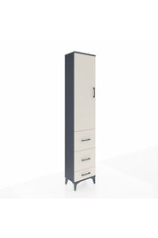 Arges Dolap 2 Raflı 3 Çekmeceli Tek Askılı 44x30x221 - S28M064V4A