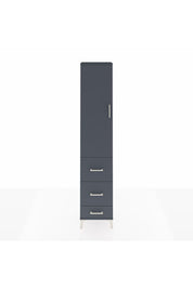 Arges Dolap 2 Raflı 3 Çekmeceli Tek Askılı 44x30x221 - S28M064V5A