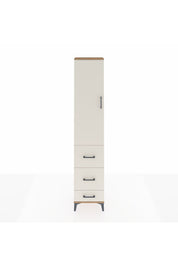 Arges Dolap 2 Raflı 3 Çekmeceli Tek Askılı 44x30x221 - S28M064V7A