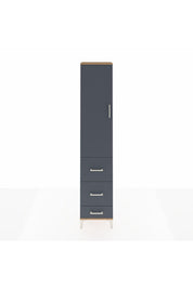 Arges Dolap 2 Raflı 3 Çekmeceli Tek Askılı 44x30x221 - S28M064V8A