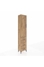 Arges Dolap 2 Raflı 3 Çekmeceli Tek Askılı 44x30x221 - S28M064V9A