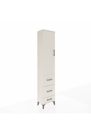 Arges Dolap 3 Raflı 3 Çekmeceli Tek Kapaklı 44x30x221 - S28M065V1A