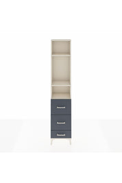 Arges Dolap 3 Raflı 3 Çekmeceli 44x30x221 - S28M066V2A