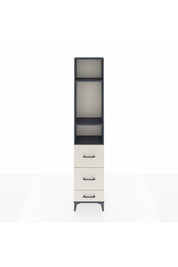 Arges Dolap 3 Raflı 3 Çekmeceli 44x30x221 - S28M066V4A