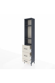 Arges Dolap 3 Raflı 3 Çekmeceli 44x30x221 - S28M066V4A