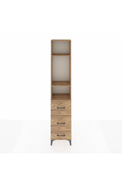 Arges Dolap 3 Raflı 3 Çekmeceli 44x30x221 - S28M066V9A