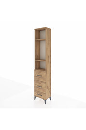 Arges Dolap 3 Raflı 3 Çekmeceli 44x30x221 - S28M066V9A