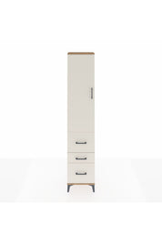 Arges Dolap 2 Raflı 3 Çekmeceli Tek Askılı 44x30x221 - S28M067V7A