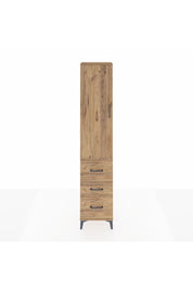 Arges Dolap 2 Raflı 3 Çekmeceli Tek Askılı 44x30x221 - S28M067V9A