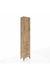 Arges Dolap 2 Raflı 3 Çekmeceli Tek Askılı 44x30x221 - S28M067V9A