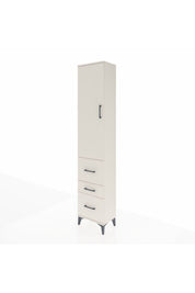 Arges Dolap 3 Raflı 3 Çekmeceli Tek Kapaklı 44x30x221 - S28M068V1A