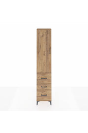 Arges Dolap 3 Raflı 3 Çekmeceli Tek Kapaklı 44x30x221 - S28M068V9A