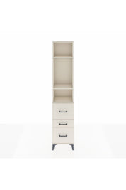 Arges Dolap 3 Raflı 3 Çekmeceli 44x30x221 - S28M069V1A