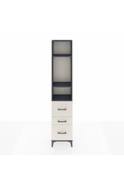 Arges Dolap 3 Raflı 3 Çekmeceli 44x30x221 - S28M069V4A