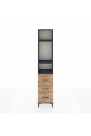 Arges Dolap 3 Raflı 3 Çekmeceli 44x30x221 - S28M069V6A