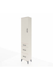 Arges Dolap 2 Raflı 3 Çekmeceli Tek Askılı 44x30x221 - S28M070V1A