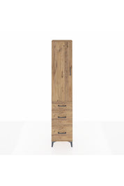 Arges Dolap 3 Raflı 3 Çekmeceli Tek Kapaklı 44x30x221 - S28M071V9A