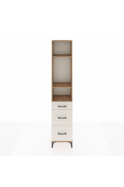 Arges Dolap 3 Raflı 3 Çekmeceli 44x30x221 - S28M072V7A