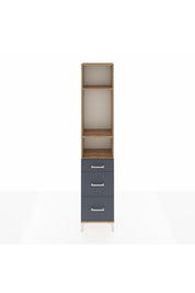 Arges Dolap 3 Raflı 3 Çekmeceli 44x30x221 - S28M072V8A