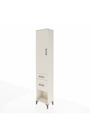 Arges Dolap 2 Raflı 2 Çekmeceli Tek Askılı 44x30x221 - S28M073V1A