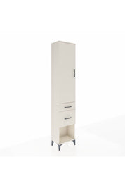 Arges Dolap 3 Raflı 2 Çekmeceli Tek Kapaklı 44x30x221 - S28M074V1A