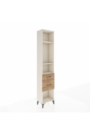 Arges Dolap 3 Raflı 2 Çekmeceli 44x30x221 - S28M075V3A