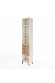Arges Dolap 3 Raflı 2 Çekmeceli 44x30x221 - S28M075V3A