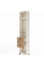 Arges Dolap 3 Raflı 2 Çekmeceli 44x30x221 - S28M075V3A