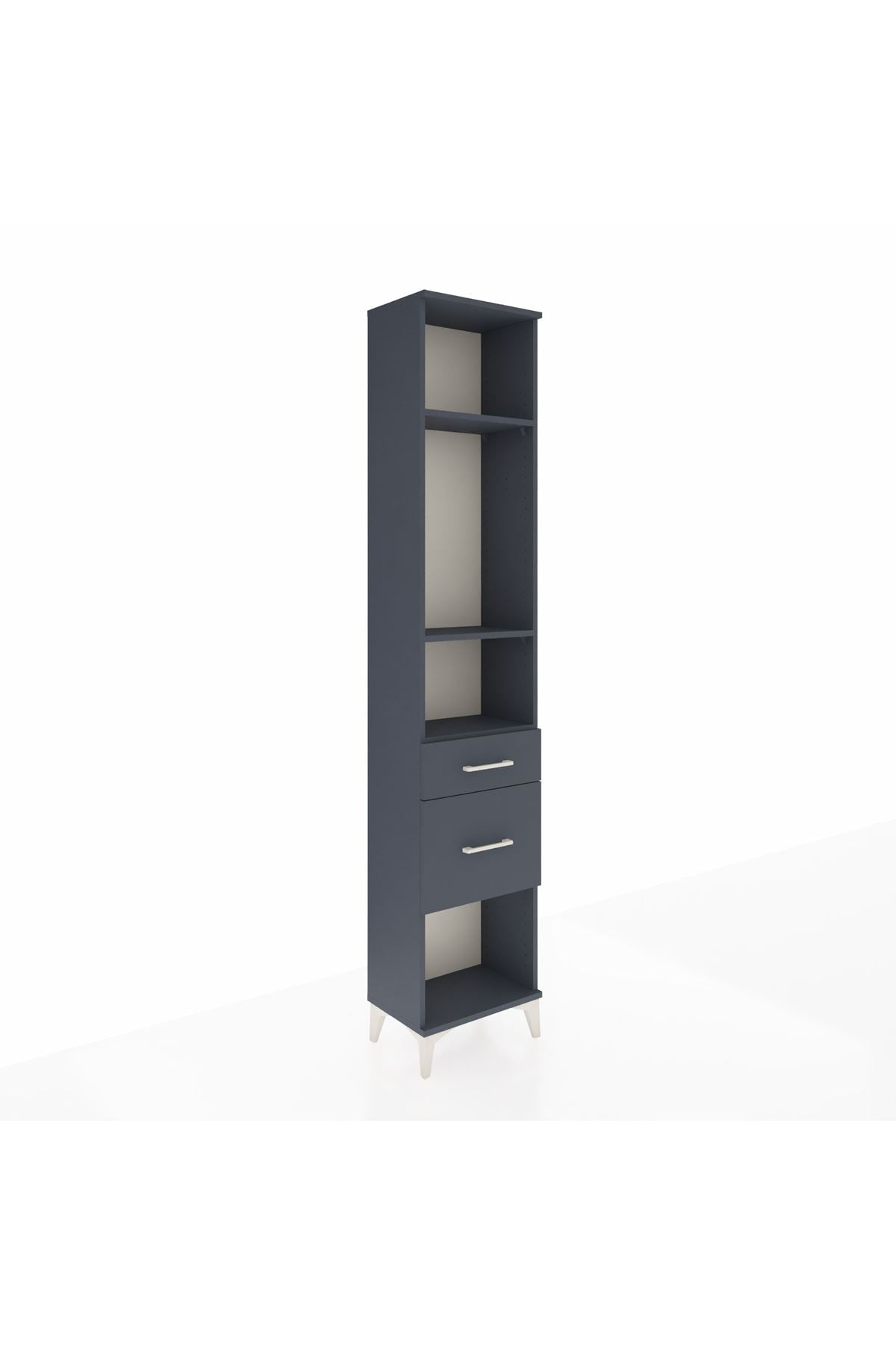 Arges Dolap 3 Raflı 2 Çekmeceli 44x30x221 - S28M075V5A