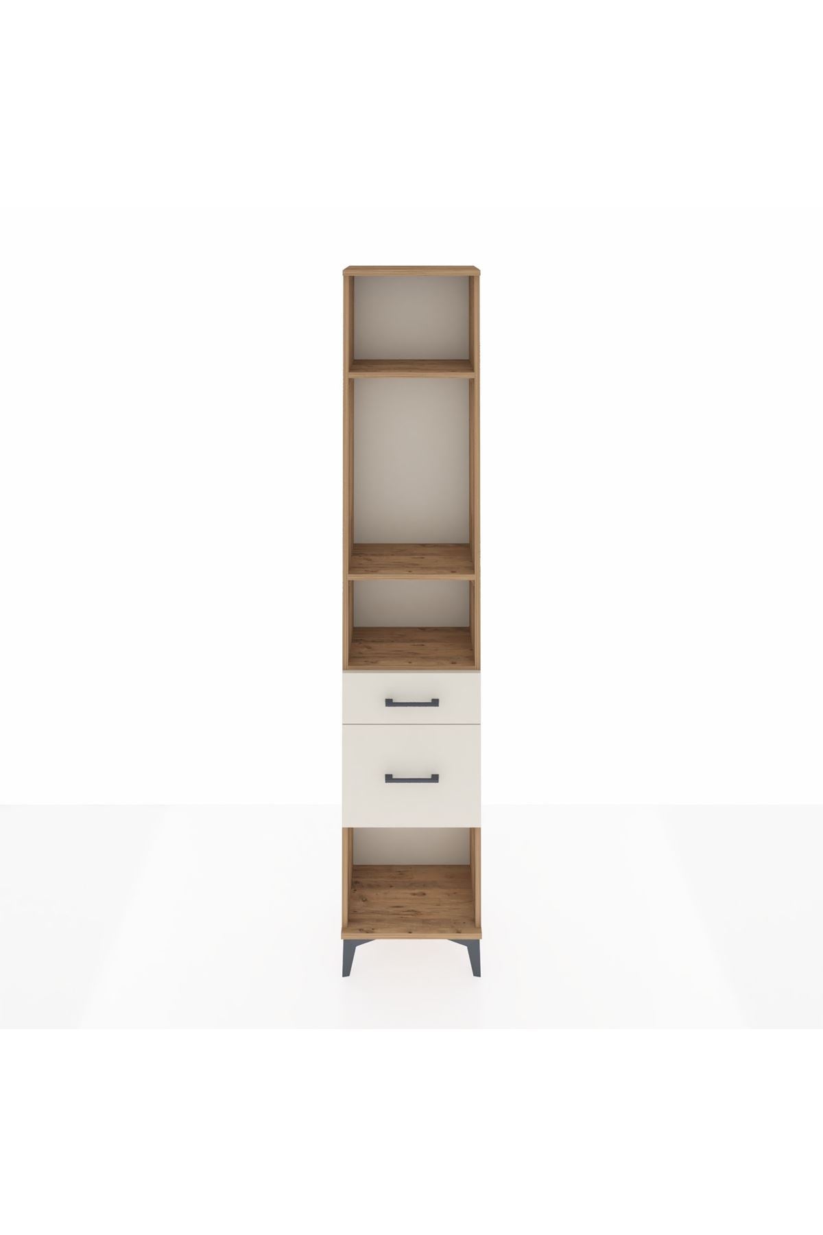 Arges Dolap 3 Raflı 2 Çekmeceli 44x30x221 - S28M075V7A