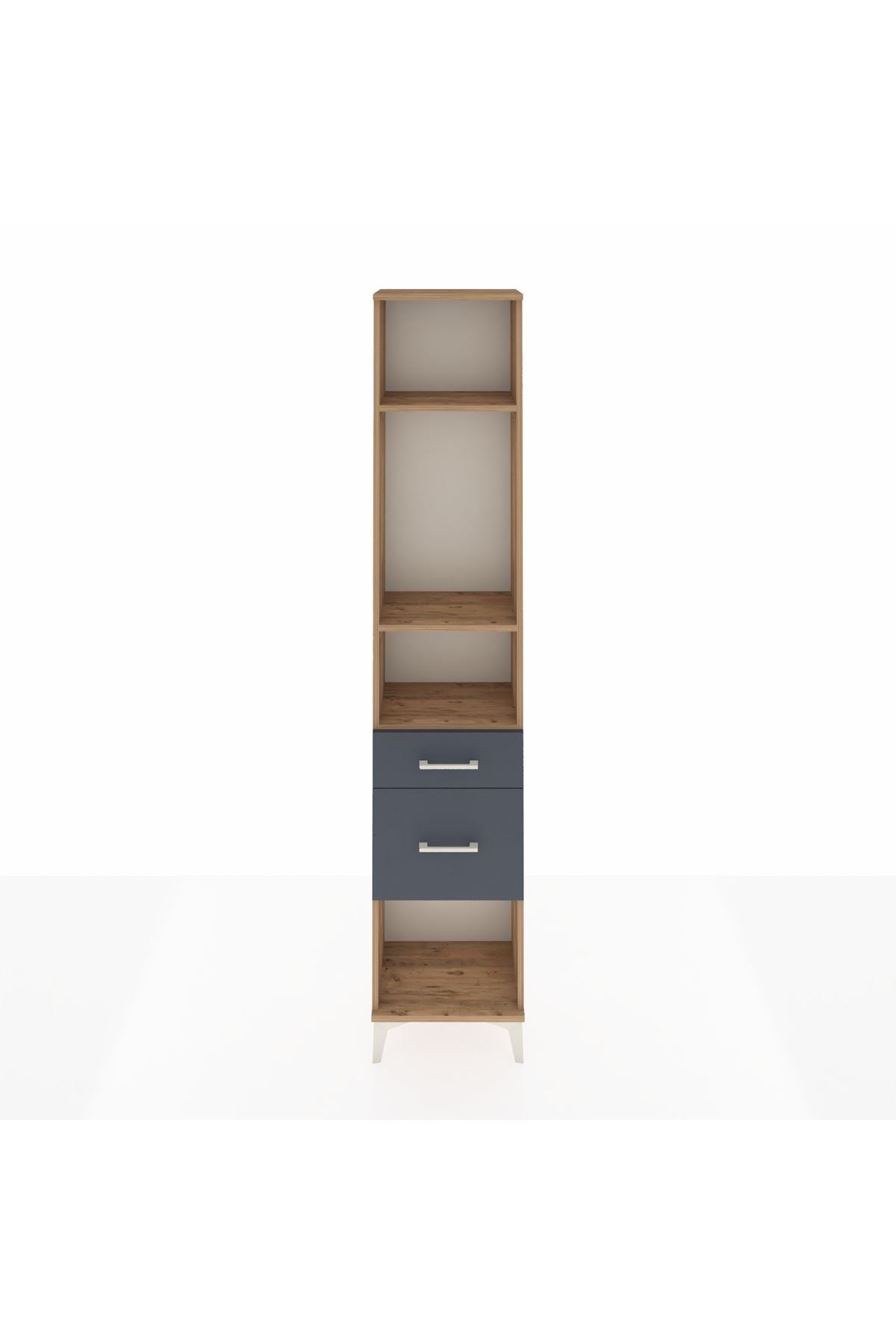 Arges Dolap 3 Raflı 2 Çekmeceli 44x30x221 - S28M075V8A