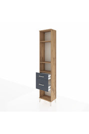 Arges Dolap 3 Raflı 2 Çekmeceli 44x30x221 - S28M075V8A