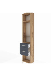 Arges Dolap 3 Raflı 2 Çekmeceli 44x30x221 - S28M075V8A