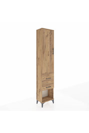 Arges Dolap 3 Raflı 2 Çekmeceli Tek Kapaklı 44x30x221 - S28M077V9A