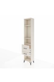 Arges Dolap 3 Raflı 2 Çekmeceli 44x30x221 - S28M078V1A