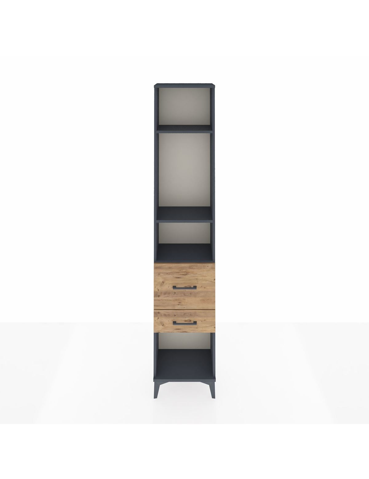 Arges Dolap 3 Raflı 2 Çekmeceli 44x30x221 - S28M078V6A