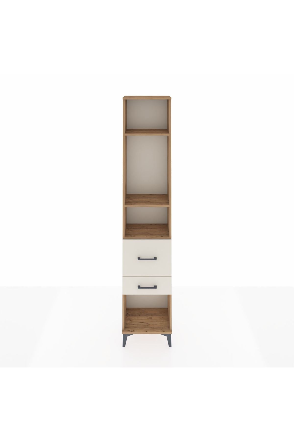 Arges Dolap 3 Raflı 2 Çekmeceli 44x30x221 - S28M078V7A