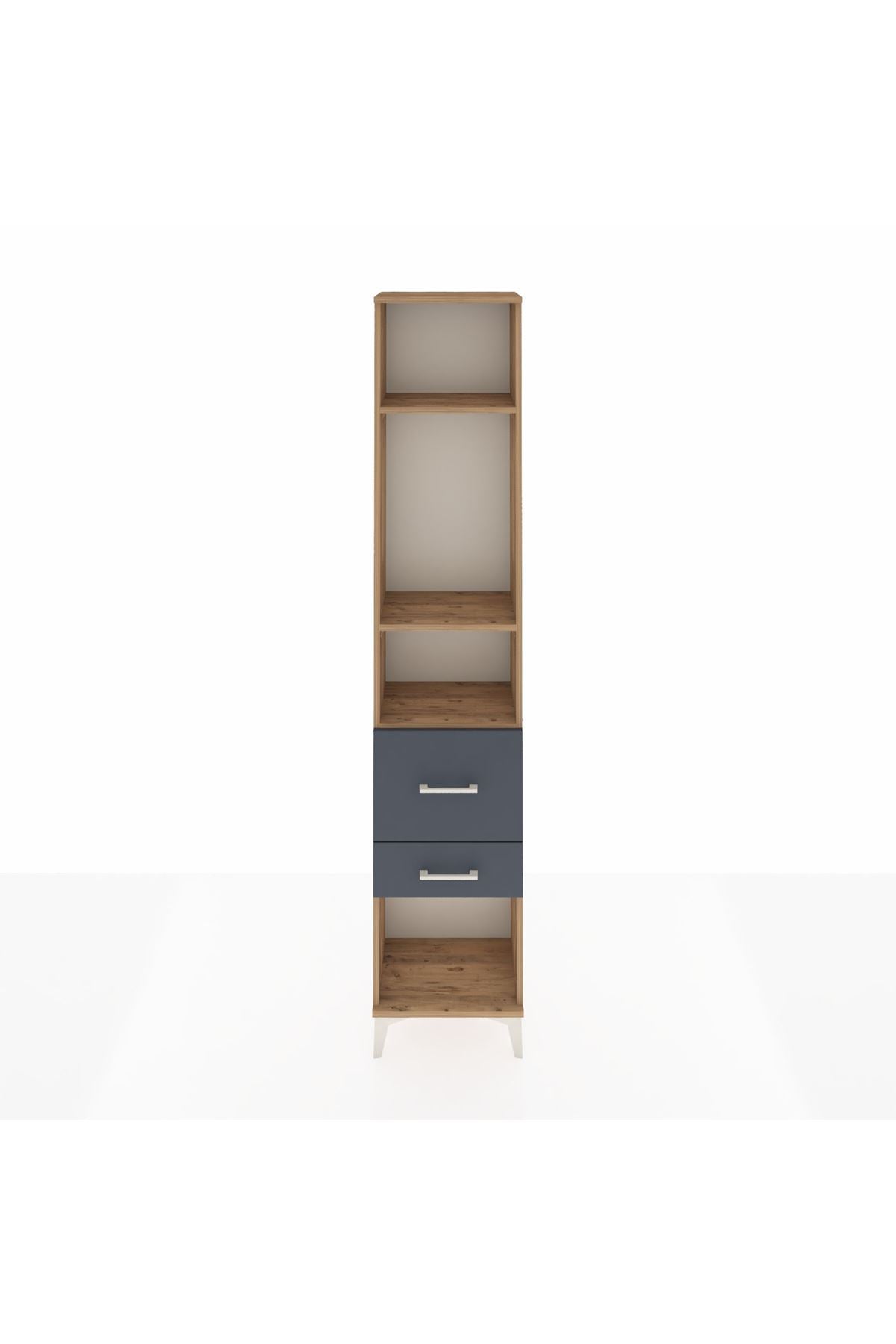 Arges Dolap 3 Raflı 2 Çekmeceli 44x30x221 - S28M078V8A
