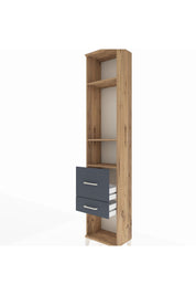 Arges Dolap 3 Raflı 2 Çekmeceli 44x30x221 - S28M078V8A