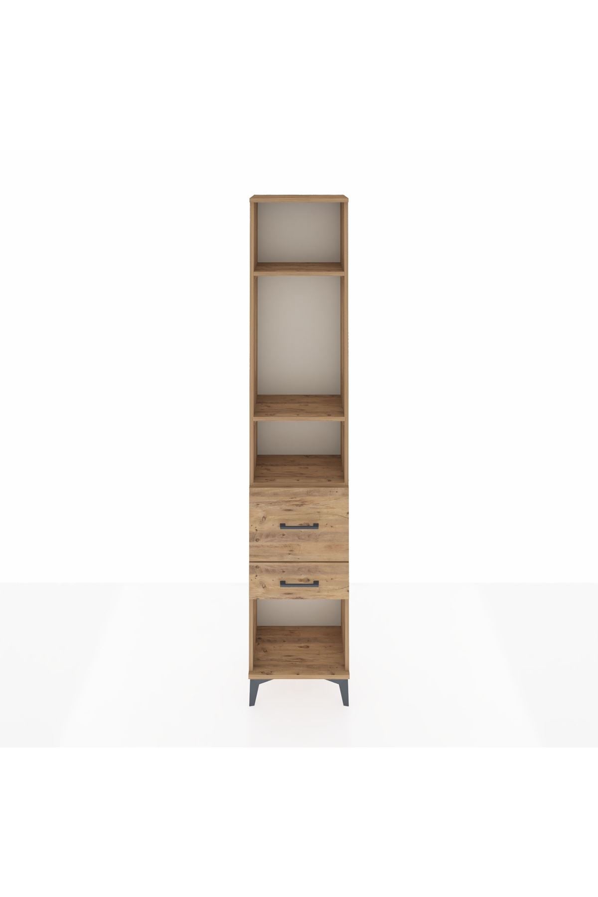 Arges Dolap 3 Raflı 2 Çekmeceli 44x30x221 - S28M078V9A