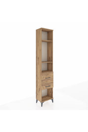 Arges Dolap 3 Raflı 2 Çekmeceli 44x30x221 - S28M078V9A