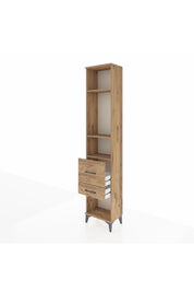 Arges Dolap 3 Raflı 2 Çekmeceli 44x30x221 - S28M078V9A