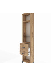 Arges Dolap 3 Raflı 2 Çekmeceli 44x30x221 - S28M078V9A
