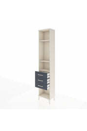 Arges Dolap 3 Raflı 3 Çekmeceli 44x30x221 - S28M081V2A